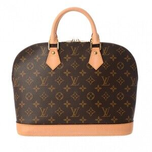 Louis Vuitton Monogram Alma Brown Canvas Handbag